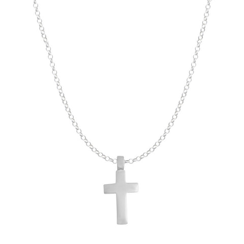 Colgante Cruz Cadena Simple