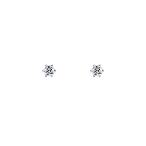 Pendientes Brillante Solitario 3mm