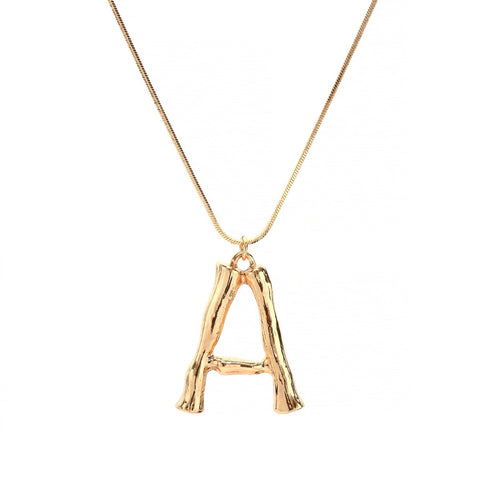 Colgante Inicial Bronce