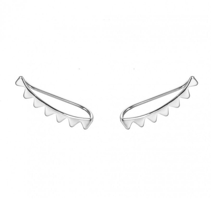 Pendientes Trepadores Egipto Plata