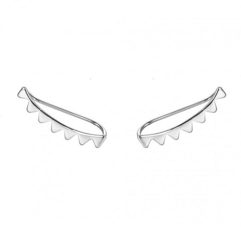 Pendientes Trepadores Egipto Plata