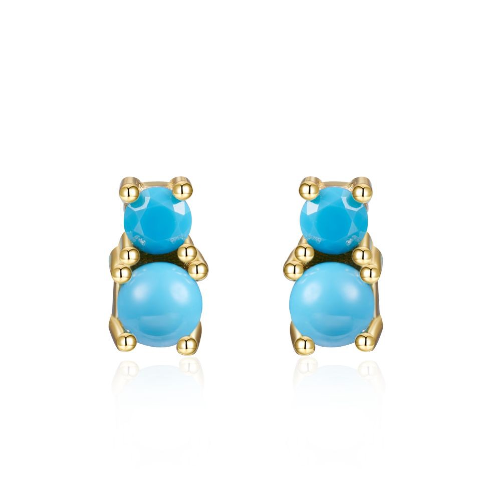 Pendientes Yasmin Turquoise