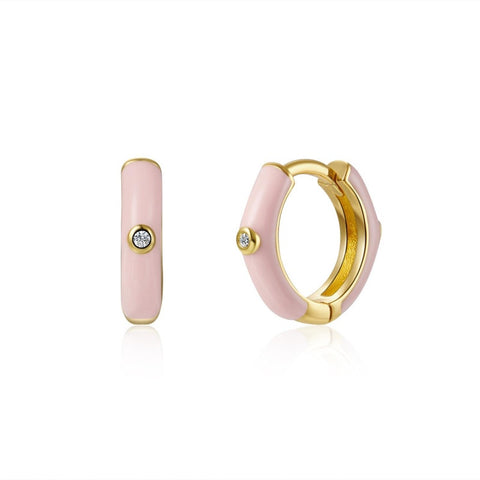 Pendientes Buffy Rosa