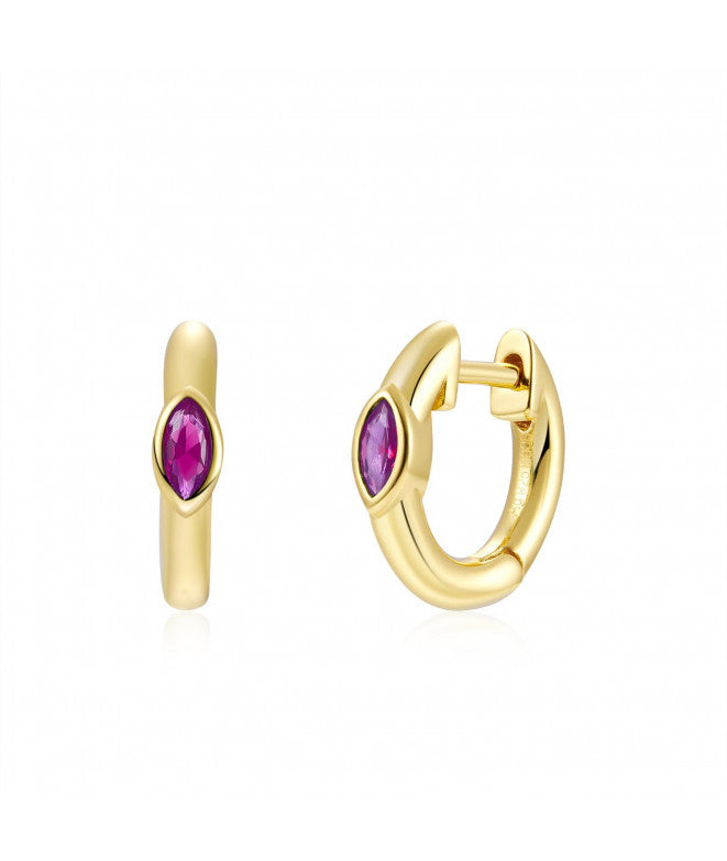Pendientes Zire Rubí