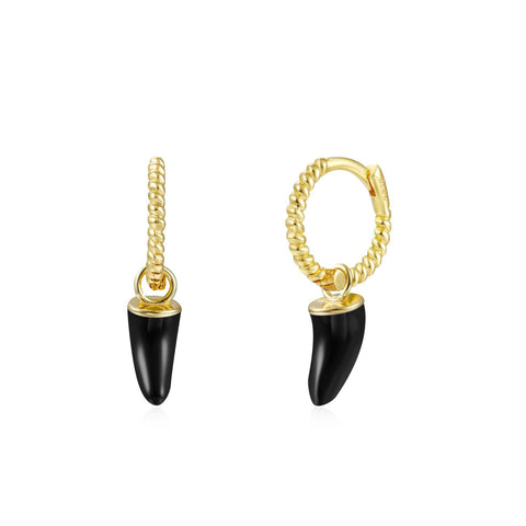 Pendientes Gallon Minisally Black
