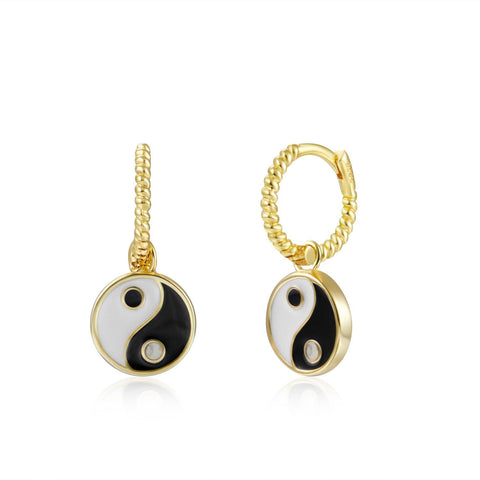 Pendientes Gallon Yingyang