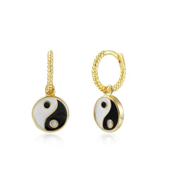 Pendientes Gallon Yingyang