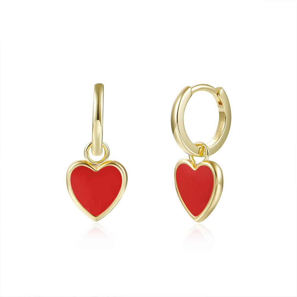 Pendientes Lisse Red Love