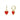 Pendientes Lisse Red Love