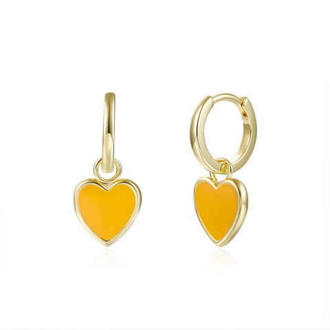 Pendientes Lisse Mustard Love