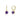 Pendientes Lisse Zircon Lila