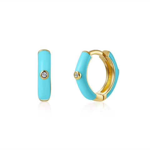 Pendientes Buffy Turquesa