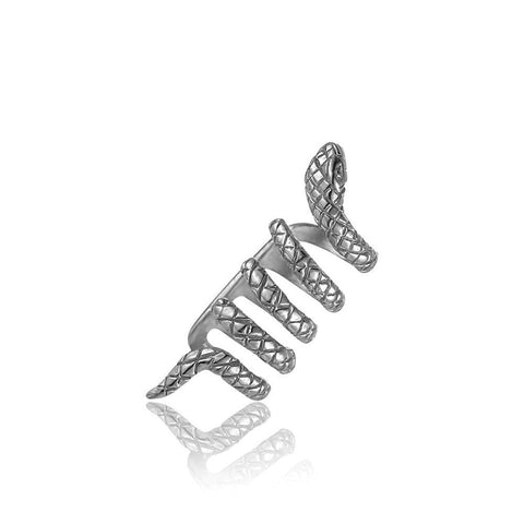 Ear cuff Serpiente Plata