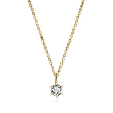 Collar Circonita Blanca