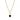 Collar Circonita Negra