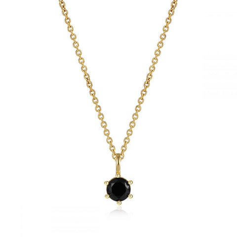 Collar Circonita Negra