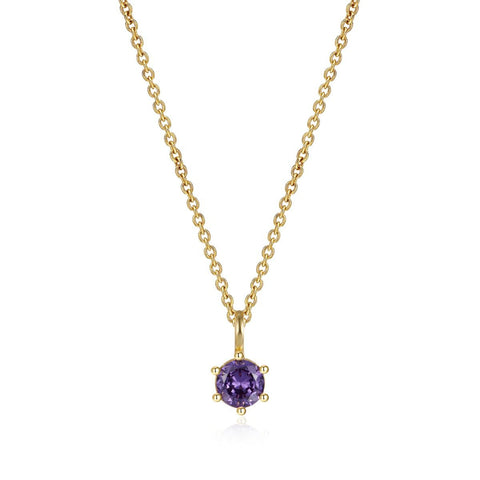 Collar Circonita Amatista