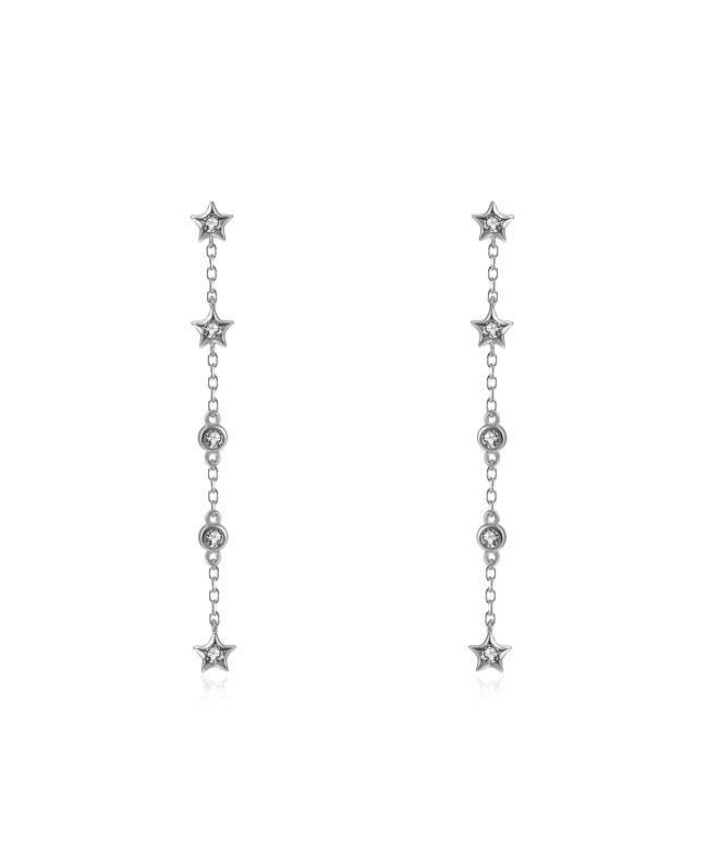 Pendientes Giddy Plata