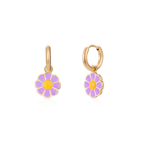 Pendientes Lisse Margaret Lila