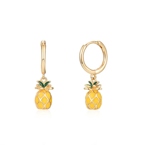 Pendientes Aro Pineapple