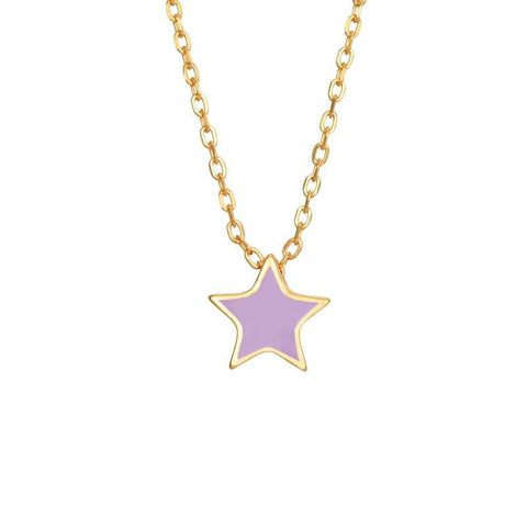 Colgante Star Lila