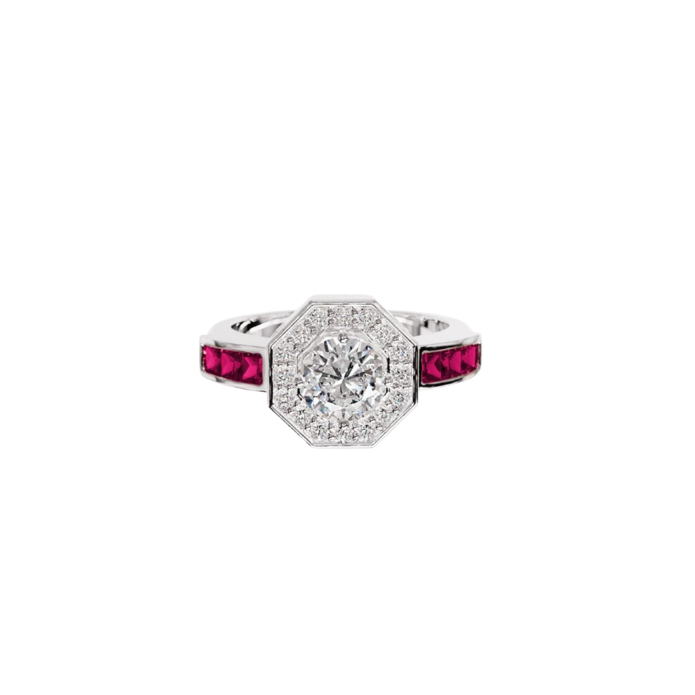 Anillo Dorotea Rubí
