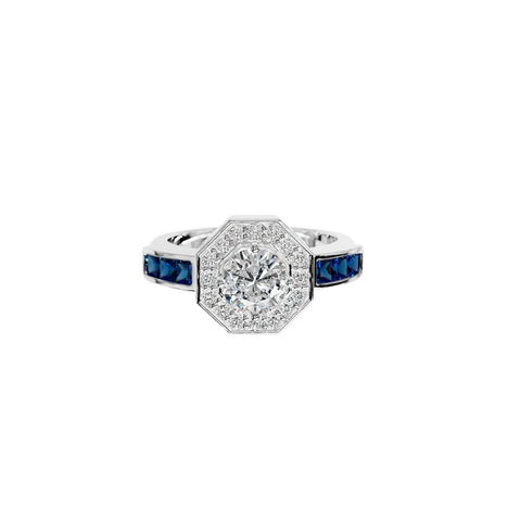 Anillo Dorotea Zafiro