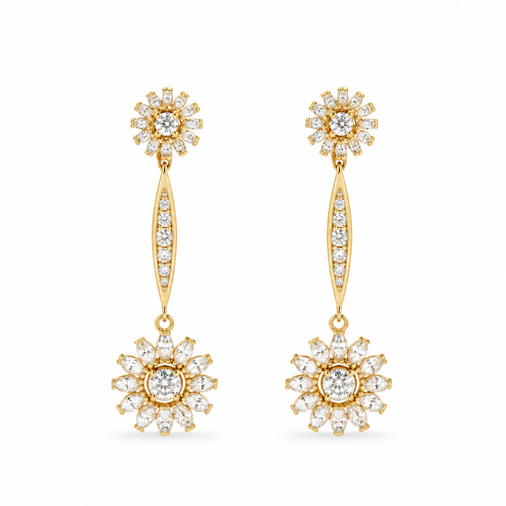 Pendientes Amelie Dorado