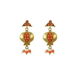 Pendientes Granada Coral