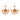 Pendientes Racimo Coral