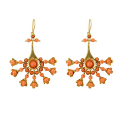 Pendientes Racimo Coral